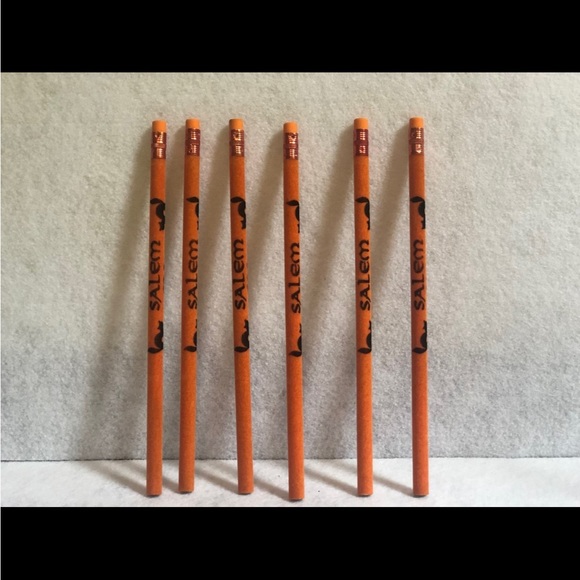 Source Unknown Other - Salem WITCHES Salem Massachusetts flocked pencils!!